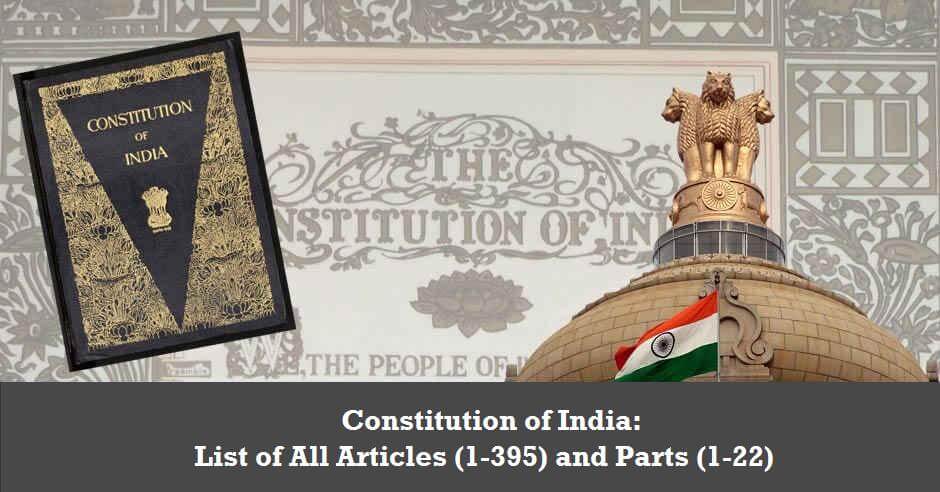 Indian Constitution – An Introduction – Law Grains
